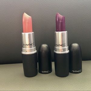 💄MAC Cosmetics Pink & Dark Purple Shade Lipsticks